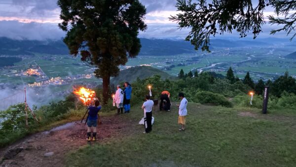 【6/30開催】坂戸山百八灯（山開き）ボランティアさんから写真が届きました♪